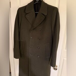 Banana Republic Dark Olive Trench Coat